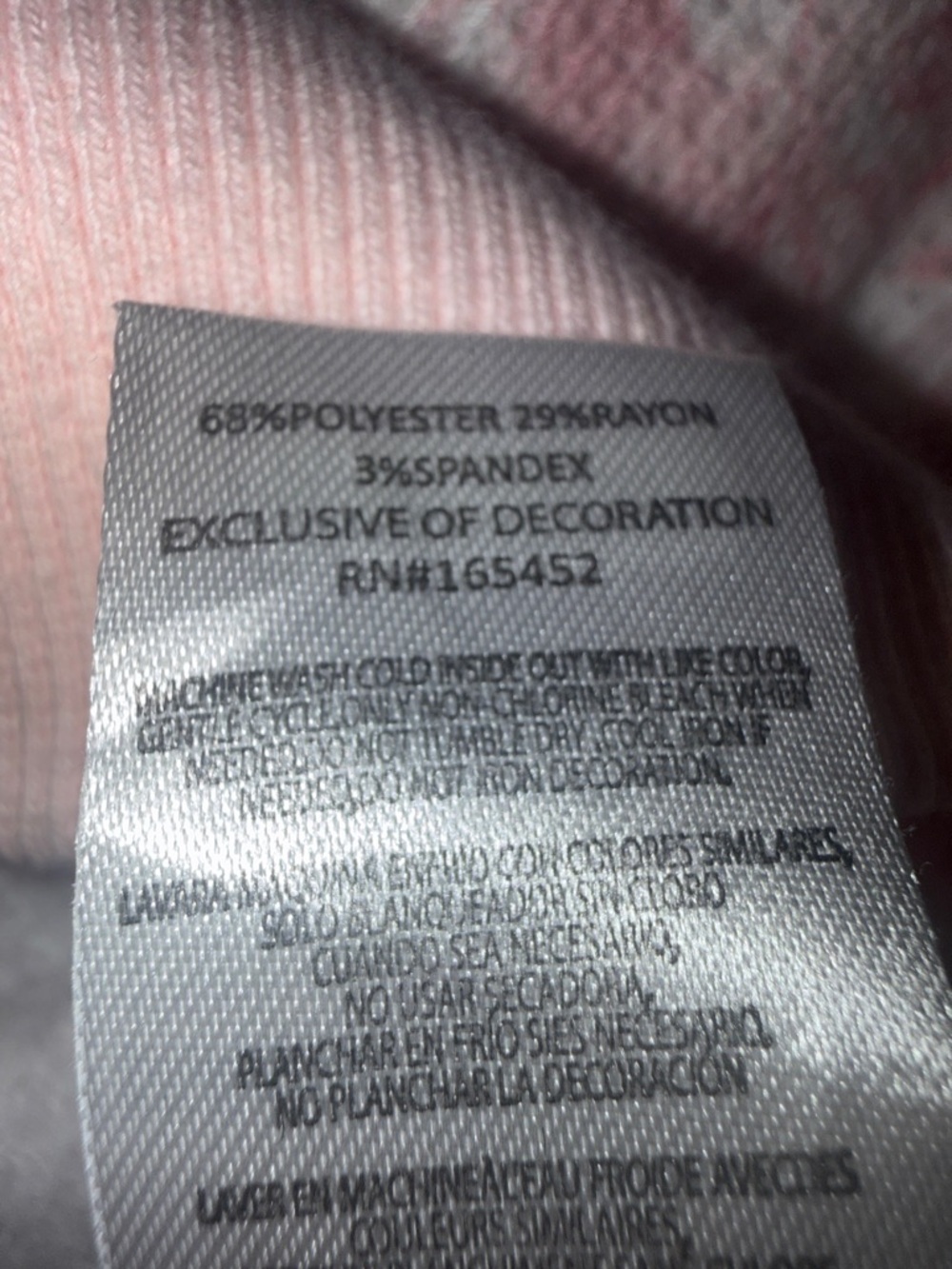 Boys Lie x Nuuly Not My First Rodeo COWBOYS LIE pink Waffle knit Hoodie EUC - Picture 12 of 15